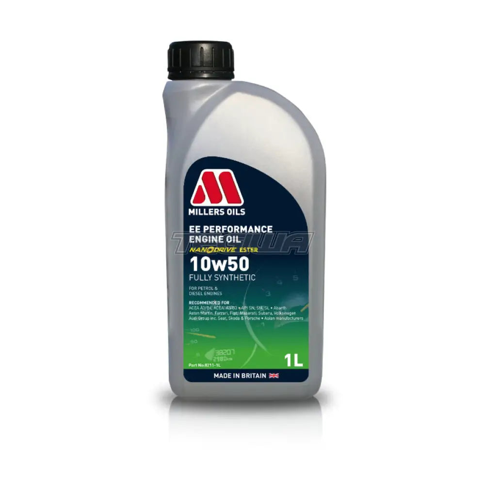 Millers EE Performance Engine Oil 10w50