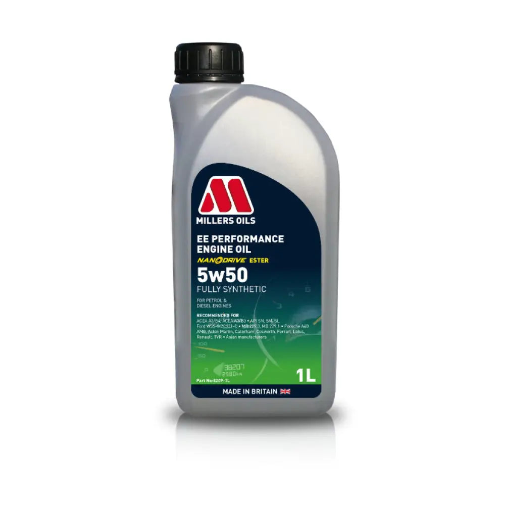 Millers EE Performance Engine Oil 5w50