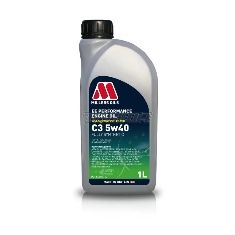 Millers EE Performance Engine Oil C3 5w40