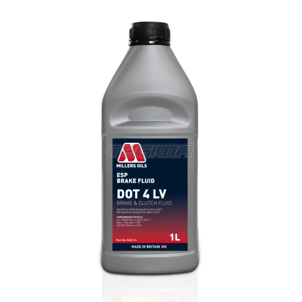 Millers ESP Brake Fluid DOT 4 LV