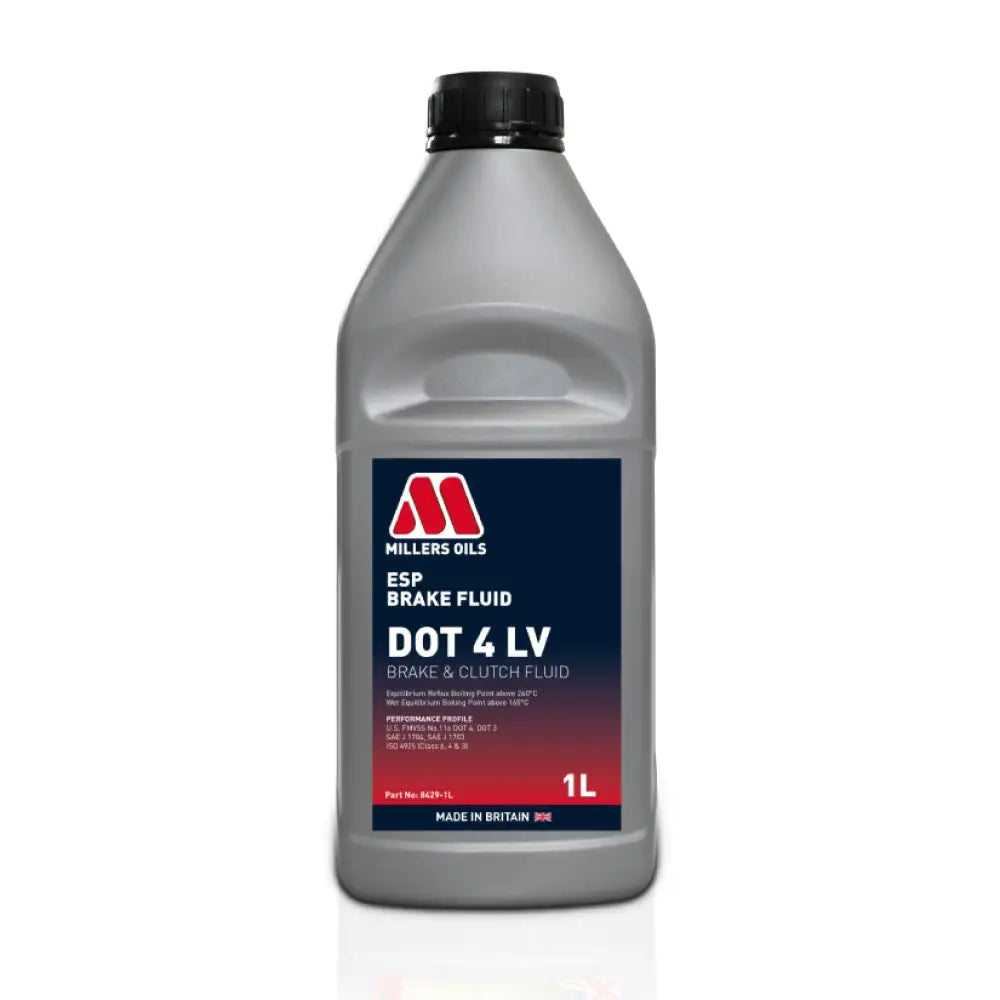 Millers ESP Brake Fluid DOT 4 LV