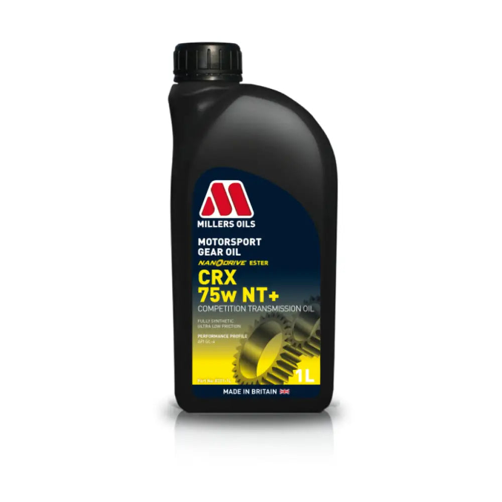 Millers Motorsport CRX 75w NT+ Gear Oil