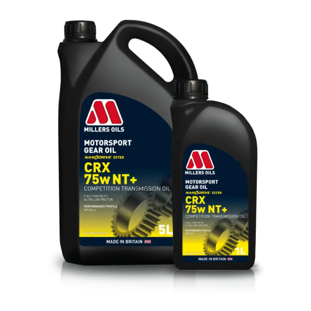 Millers Motorsport CRX 75w NT+ Gear Oil