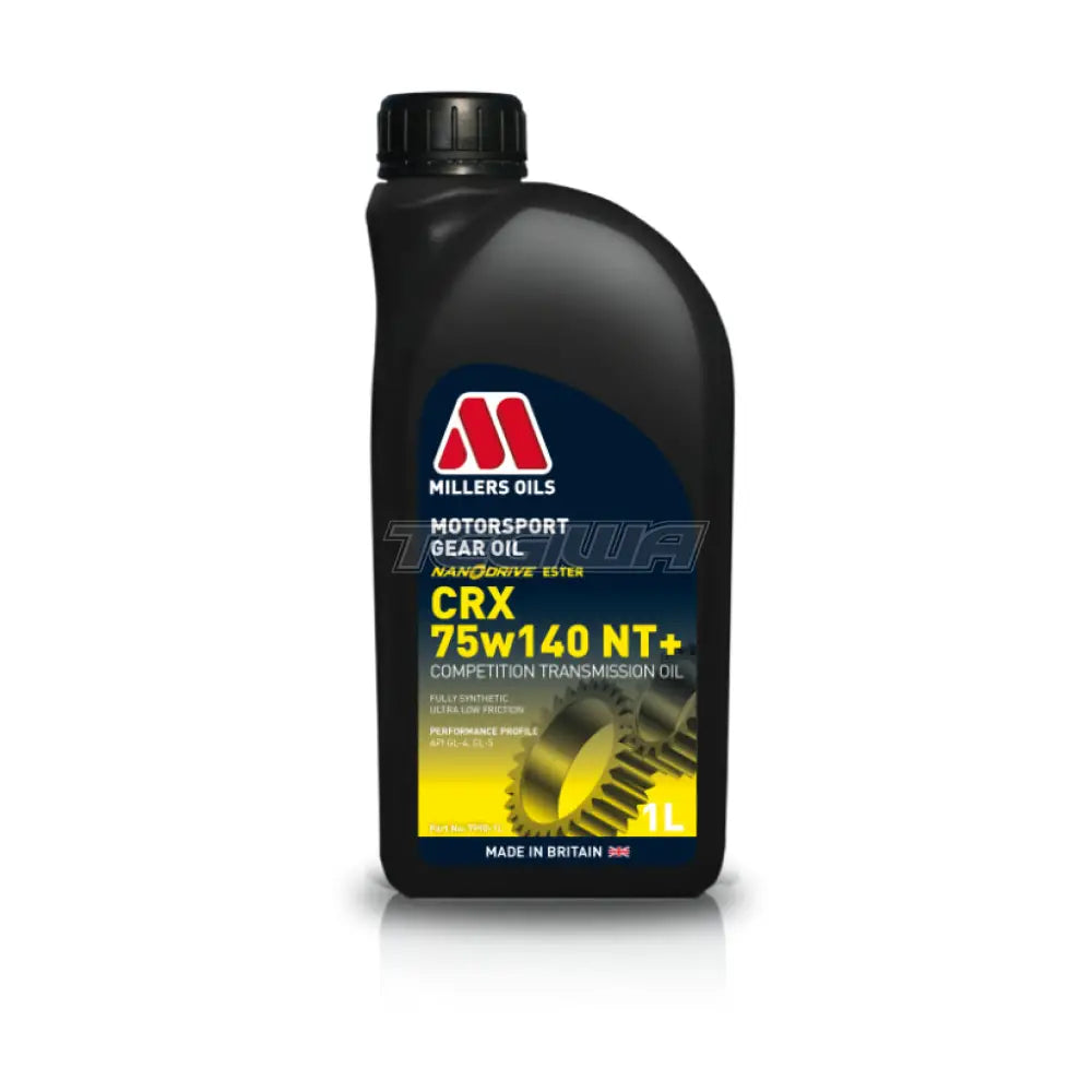 Millers Motorsport CRX 75w140 NT+ Gear Oil