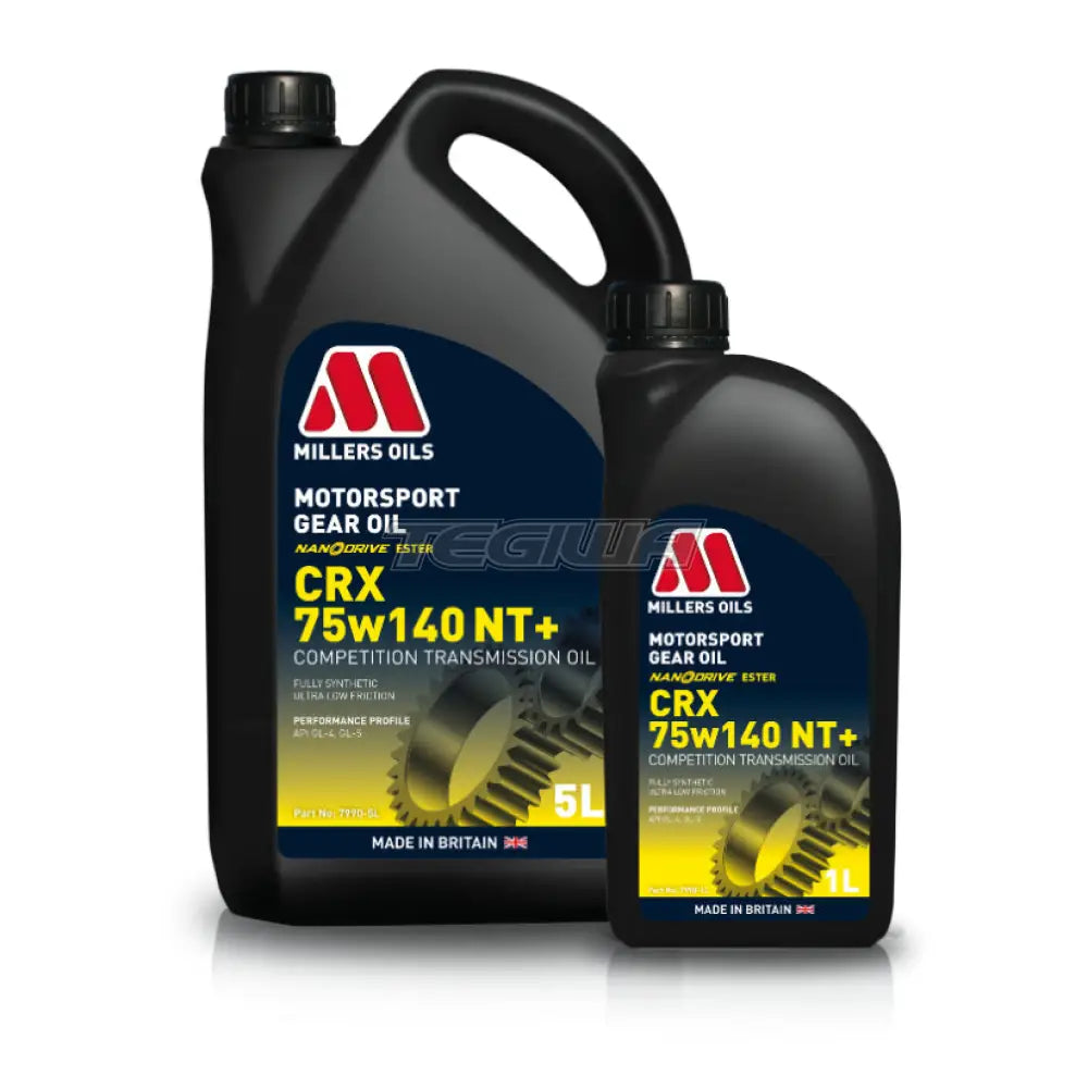 Millers Motorsport CRX 75w140 NT+ Gear Oil