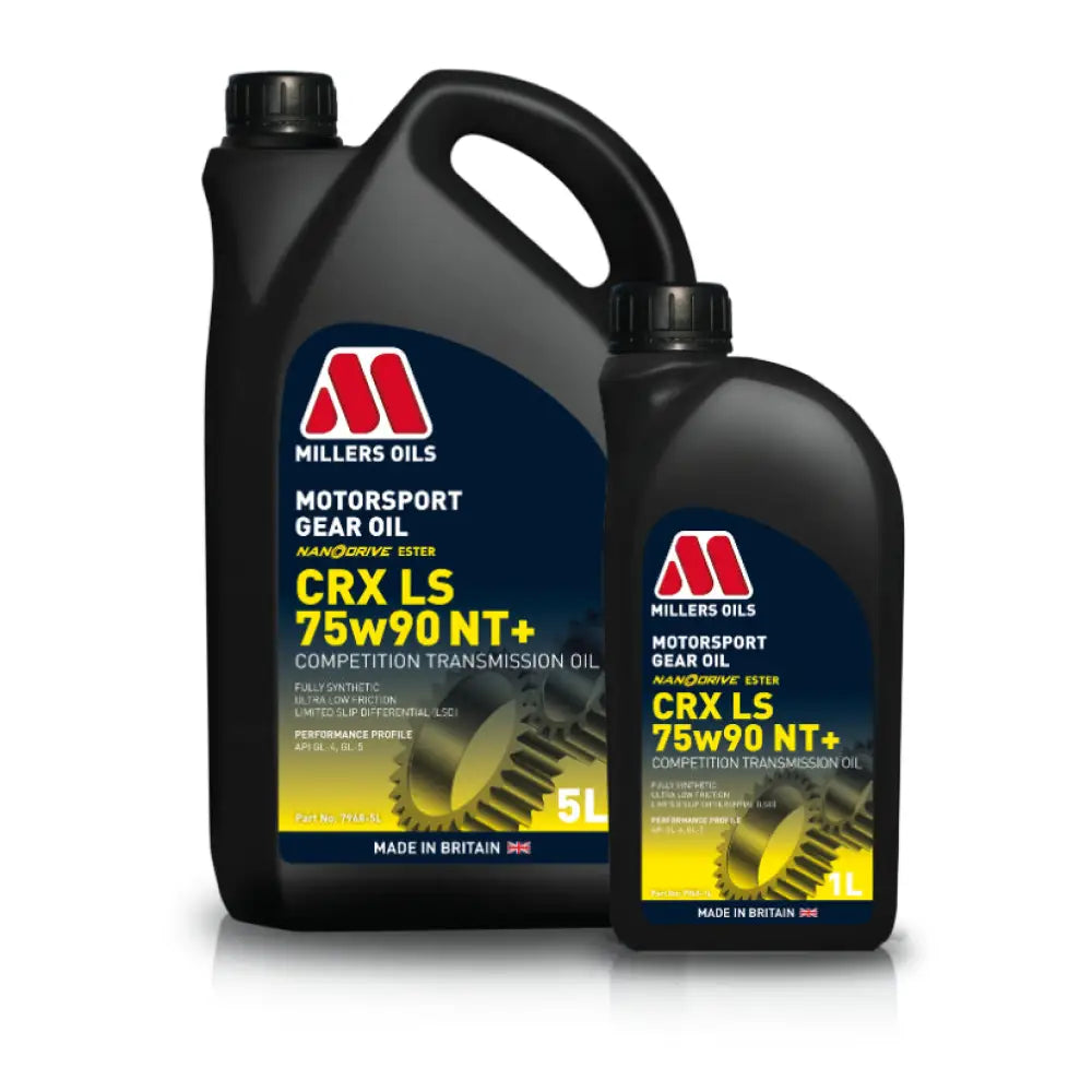 Millers Motorsport CRX LS 75w90 NT+ Gear Oil