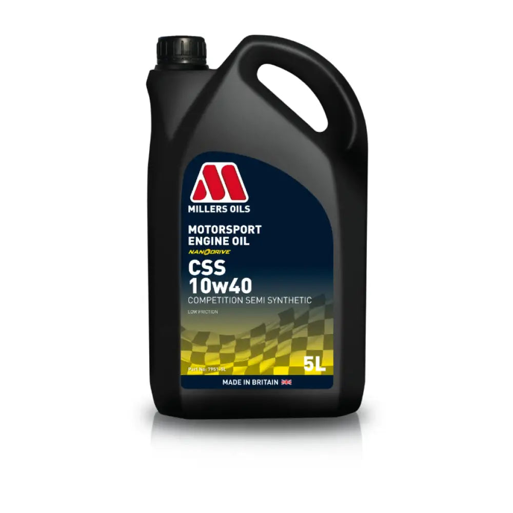 Millers Motorsport CSS 10w40 Engine Oil