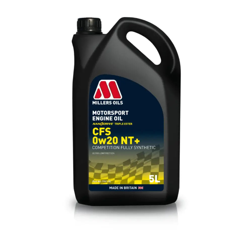 Millers Motorsport Engine Oil CFS 0w20 NT+