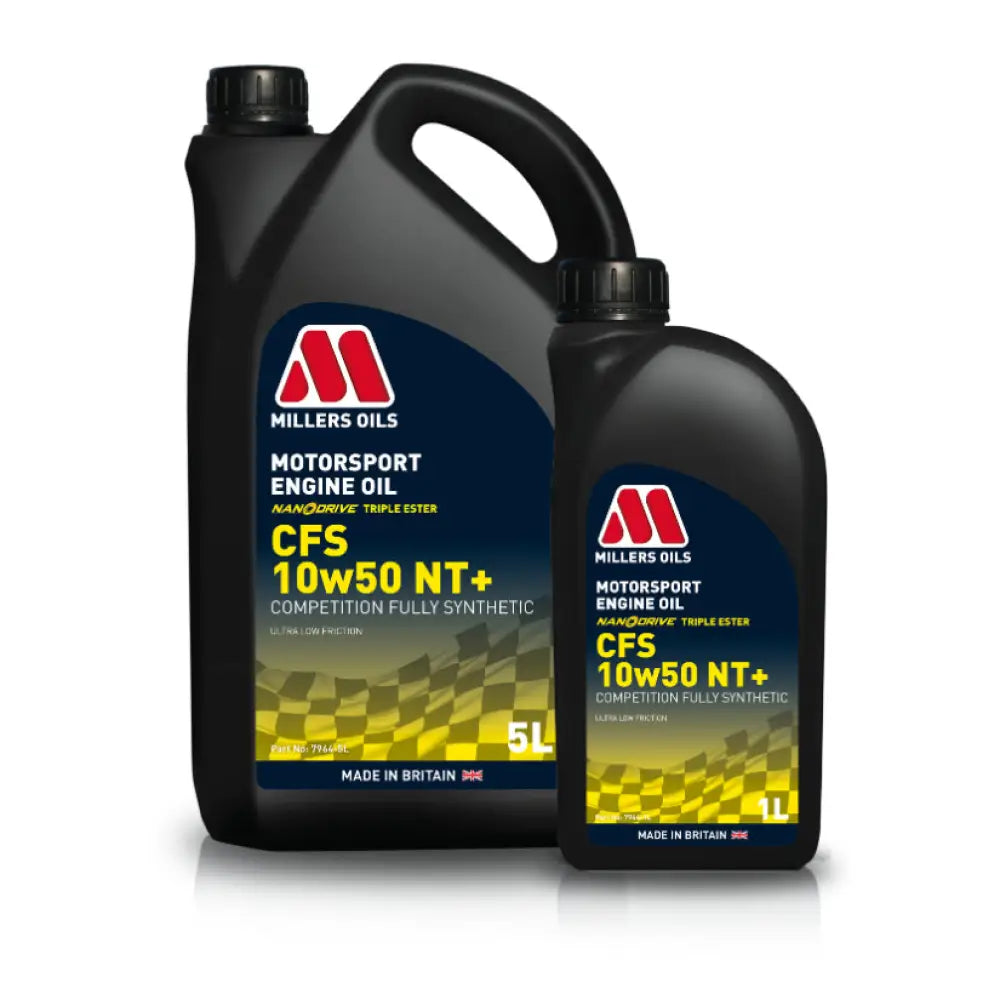 Millers Motorsport Engine Oil CFS 10w50 NT+