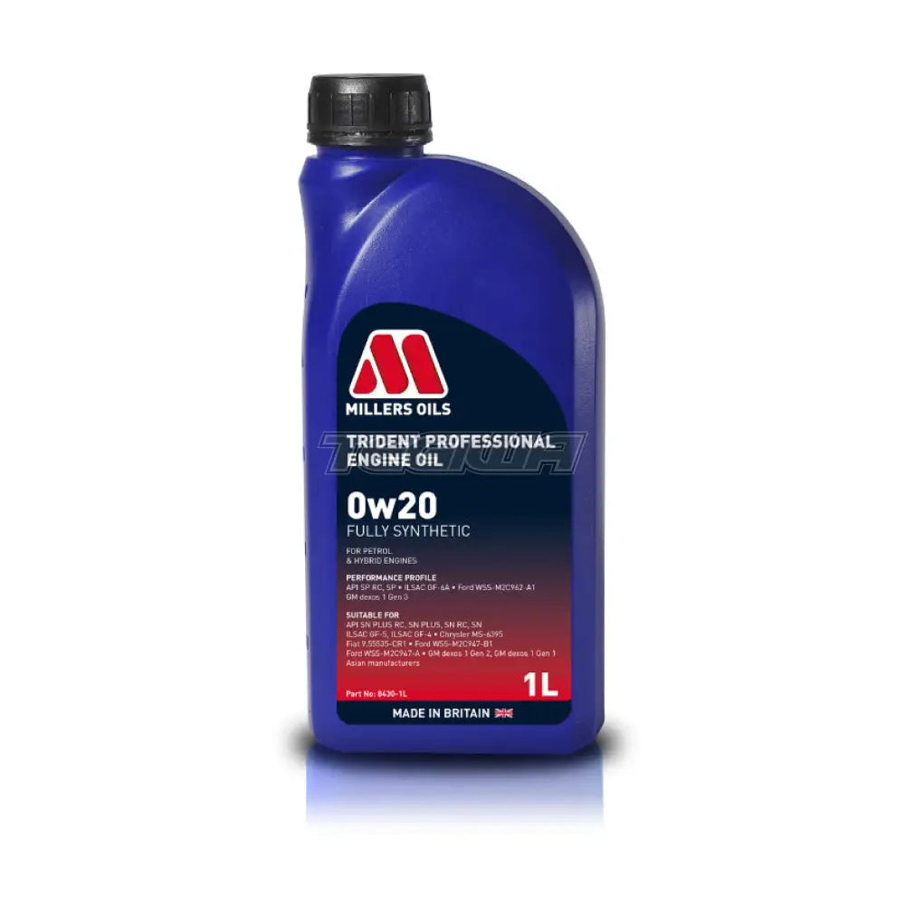 Millers Trident Professional 0w20 Engine Oil