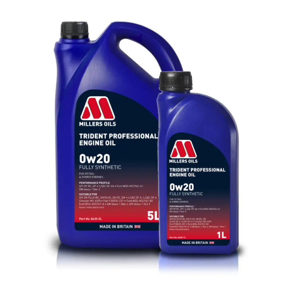 Millers Trident Professional 0w20 Engine Oil