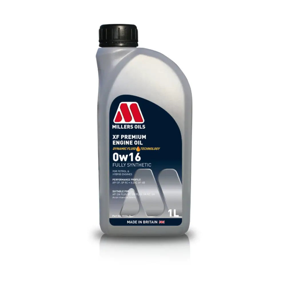 Millers XF Premium 0w16 Engine Oil