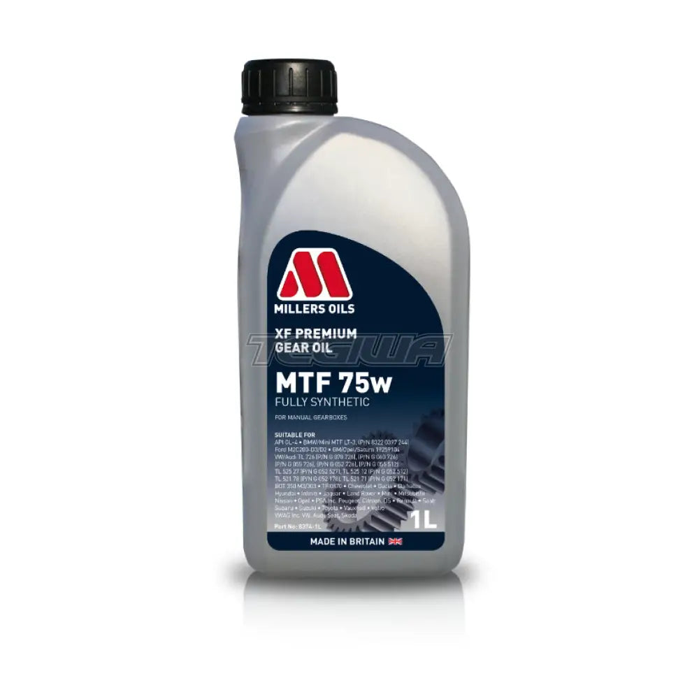 Millers XF Premium MTF 75w Gear Oil