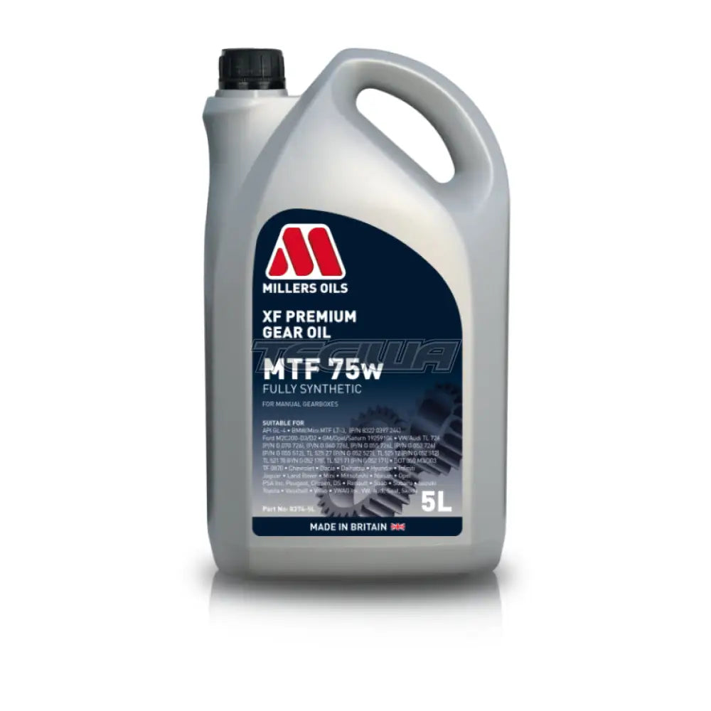 Millers XF Premium MTF 75w Gear Oil