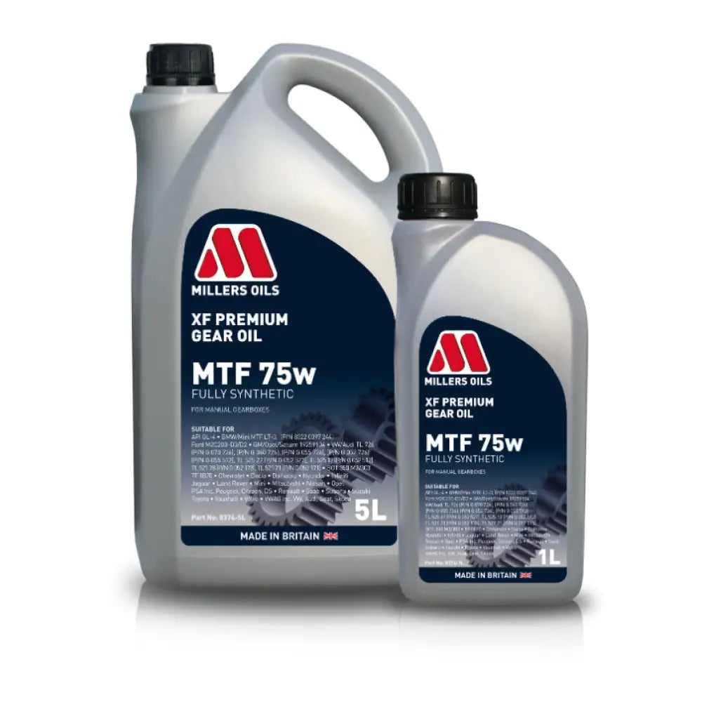 Millers XF Premium MTF 75w Gear Oil