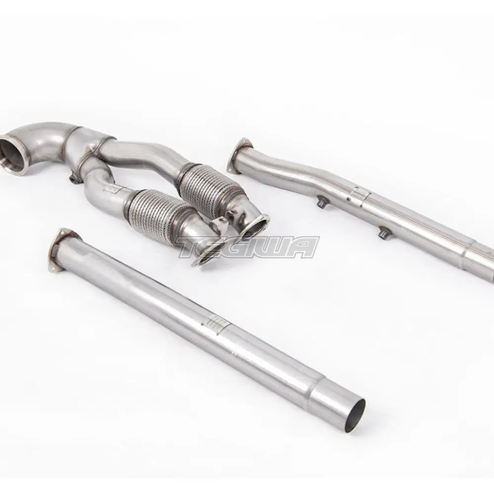 Milltek Audi RS3 Saloon/Sedan 400PS (8Y MQB EVO) - OPF/GPF Models 2021-2023 Large-bore Downpipe and De-cat Exhaust - SSXAU897