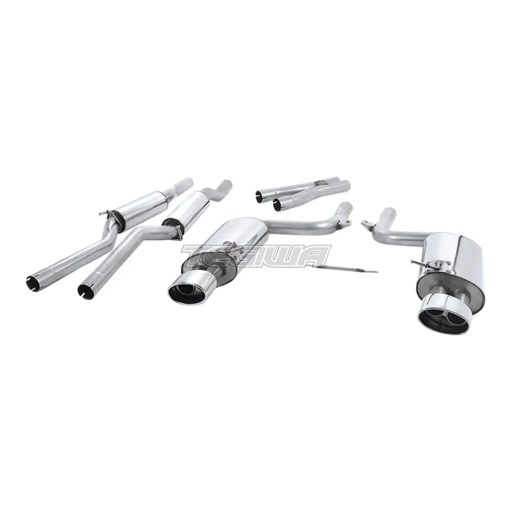 Milltek Audi RS4 B7 4.2 V8 Saloon Avant and Cabriolet 2006-2008 Cat-back Exhaust