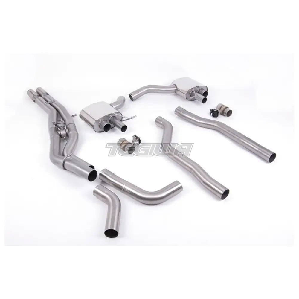 Milltek Audi RS6 C8 4.0 V8 bi-turbo (Non OPF/GPF Models - USA/ROW Models) 2020-2023 Cat-back Exhaust