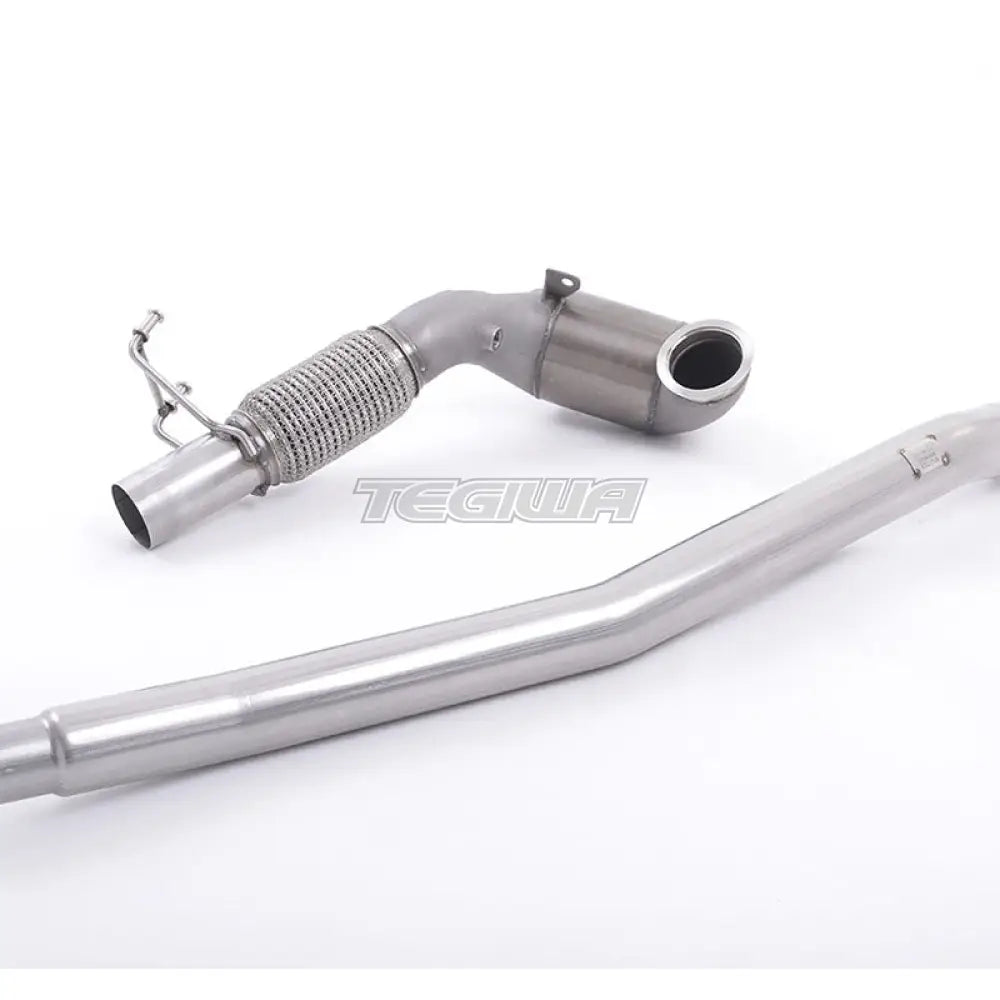 Milltek Audi S3 2.0 TFSI quattro 3-Door 8V/8V.2 (Non-GPF Equipped Models Only) 2013-2018 Large Bore Downpipe and Hi-Flow Sports Cat Exhaust - SSXVW349