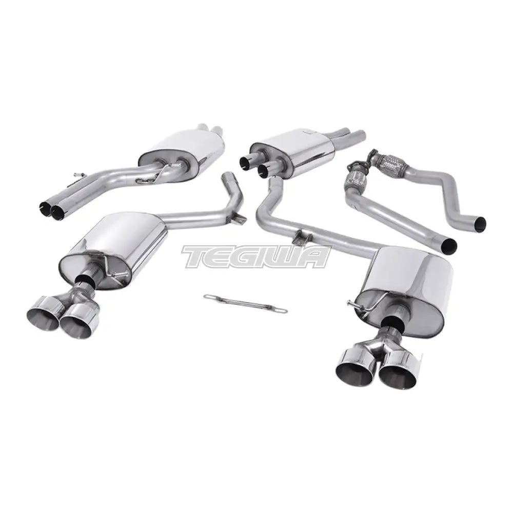 Milltek Audi S4 3.0 Supercharged V6 B8.5 2012-2016 Cat-back Exhaust