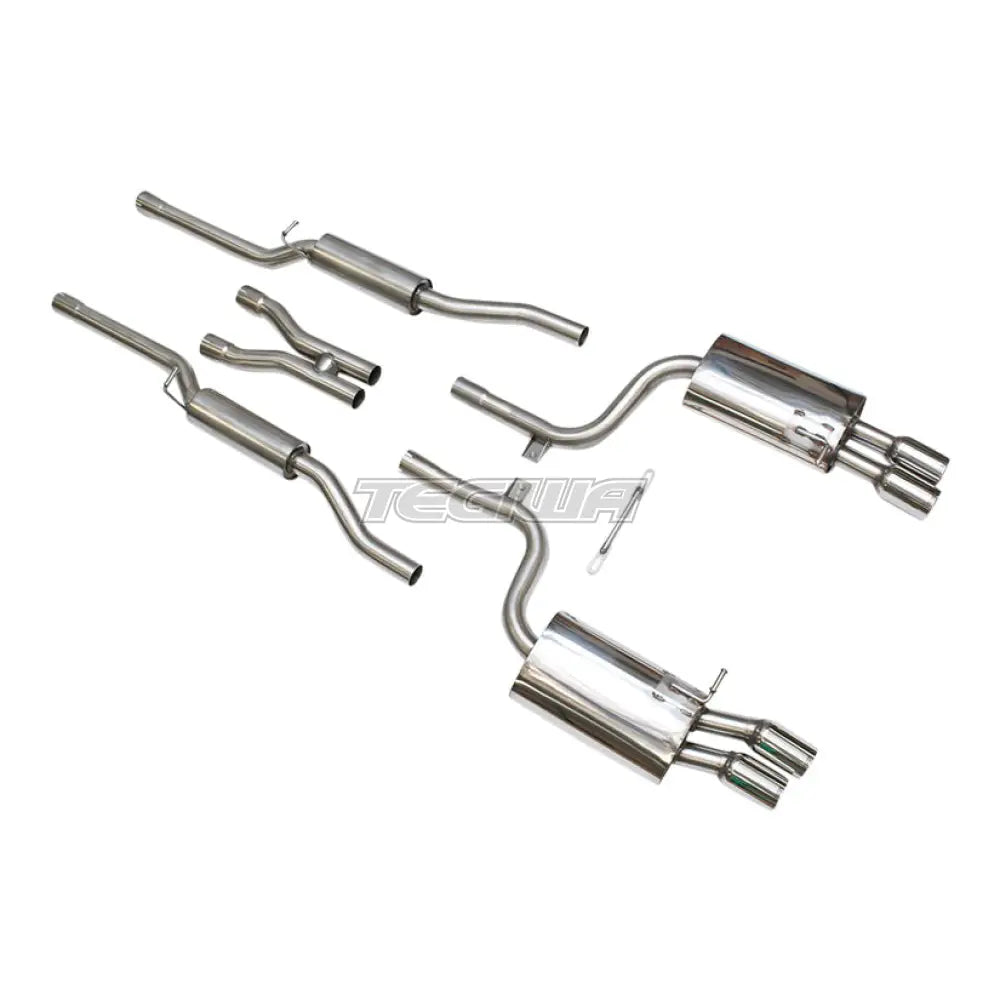 Milltek Audi S4 4.2 V8 quattro B6 Saloon/Sedan Avant & Cabriolet 2003-2005 Cat Replacement Pipes Exhaust