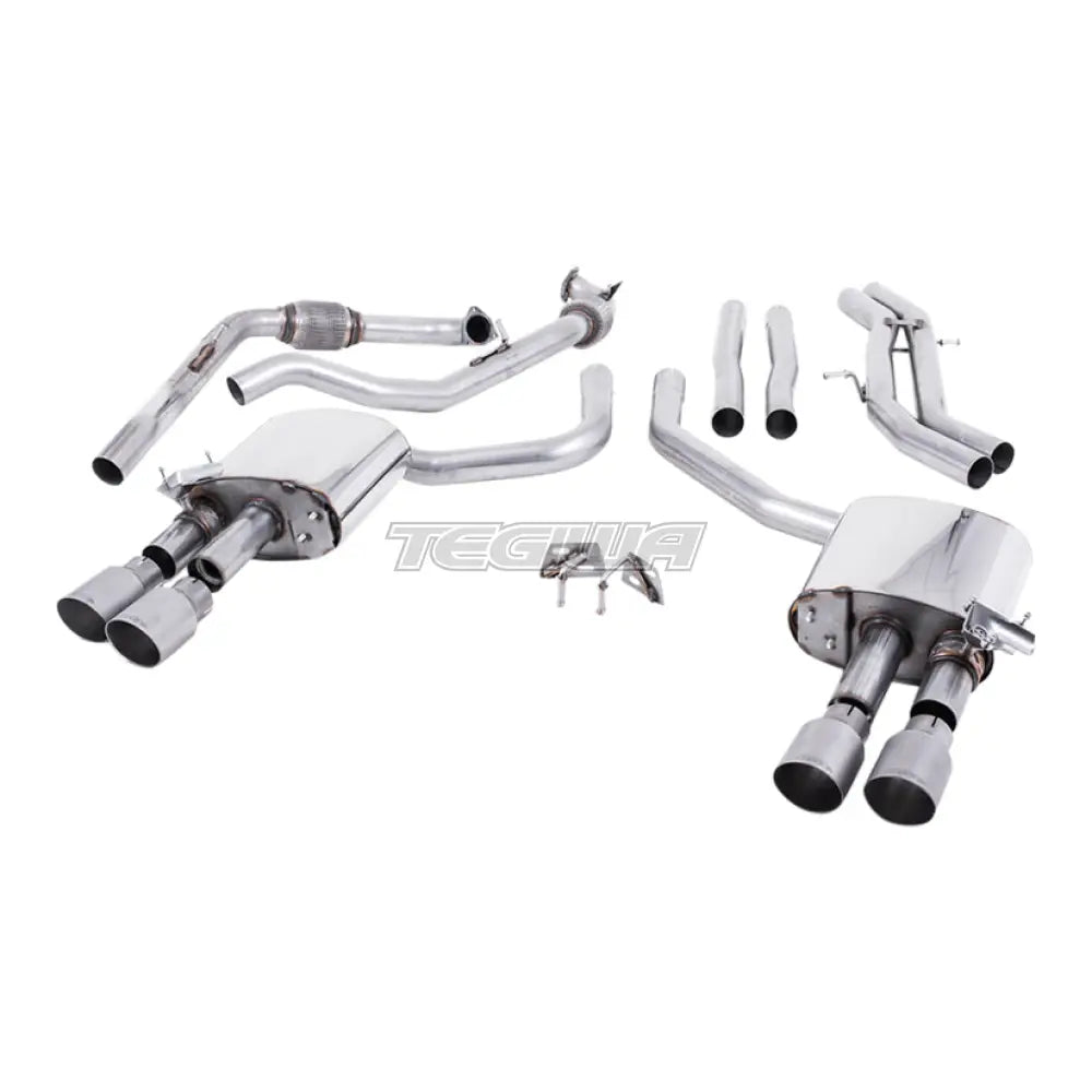 Milltek Audi S5 3.0 V6 Turbo Sportback B9 (Non Sport Diff Models Only) 2017-2023 Cat-back Exhaust