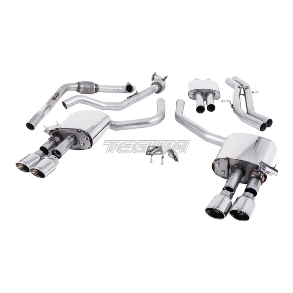 Milltek Audi S5 3.0 V6 Turbo Sportback B9 (Non Sport Diff Models Only) 2017-2023 Cat-back Exhaust