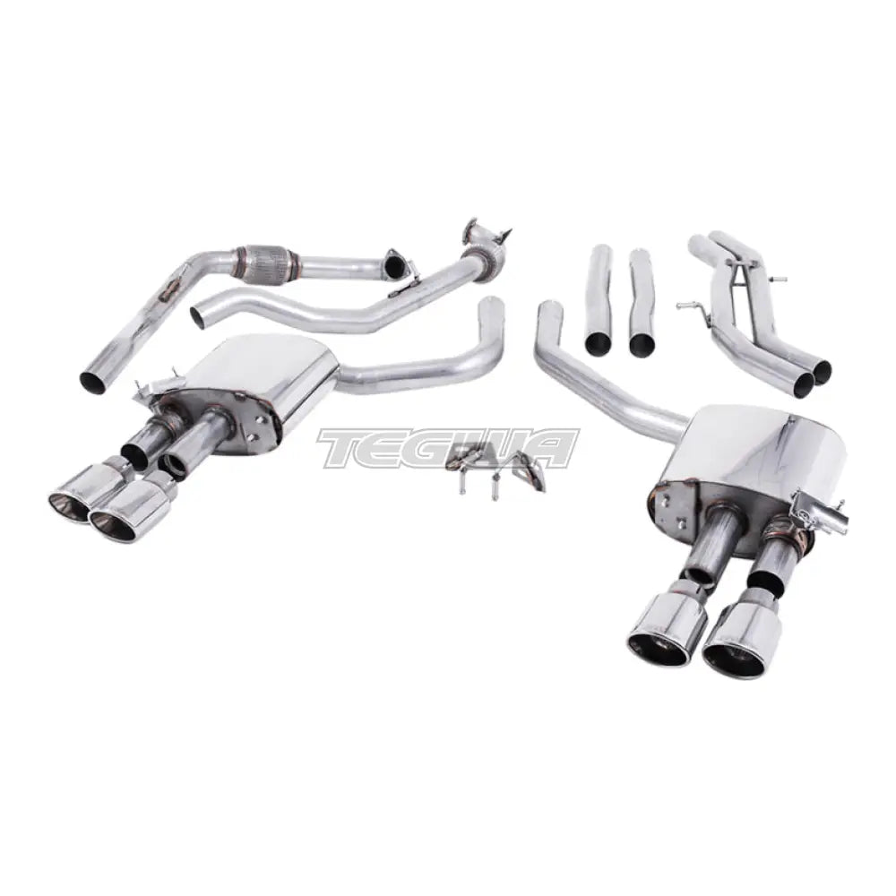 Milltek Audi S5 3.0 V6 Turbo Sportback B9 (Non Sport Diff Models Only) 2017-2023 Cat-back Exhaust