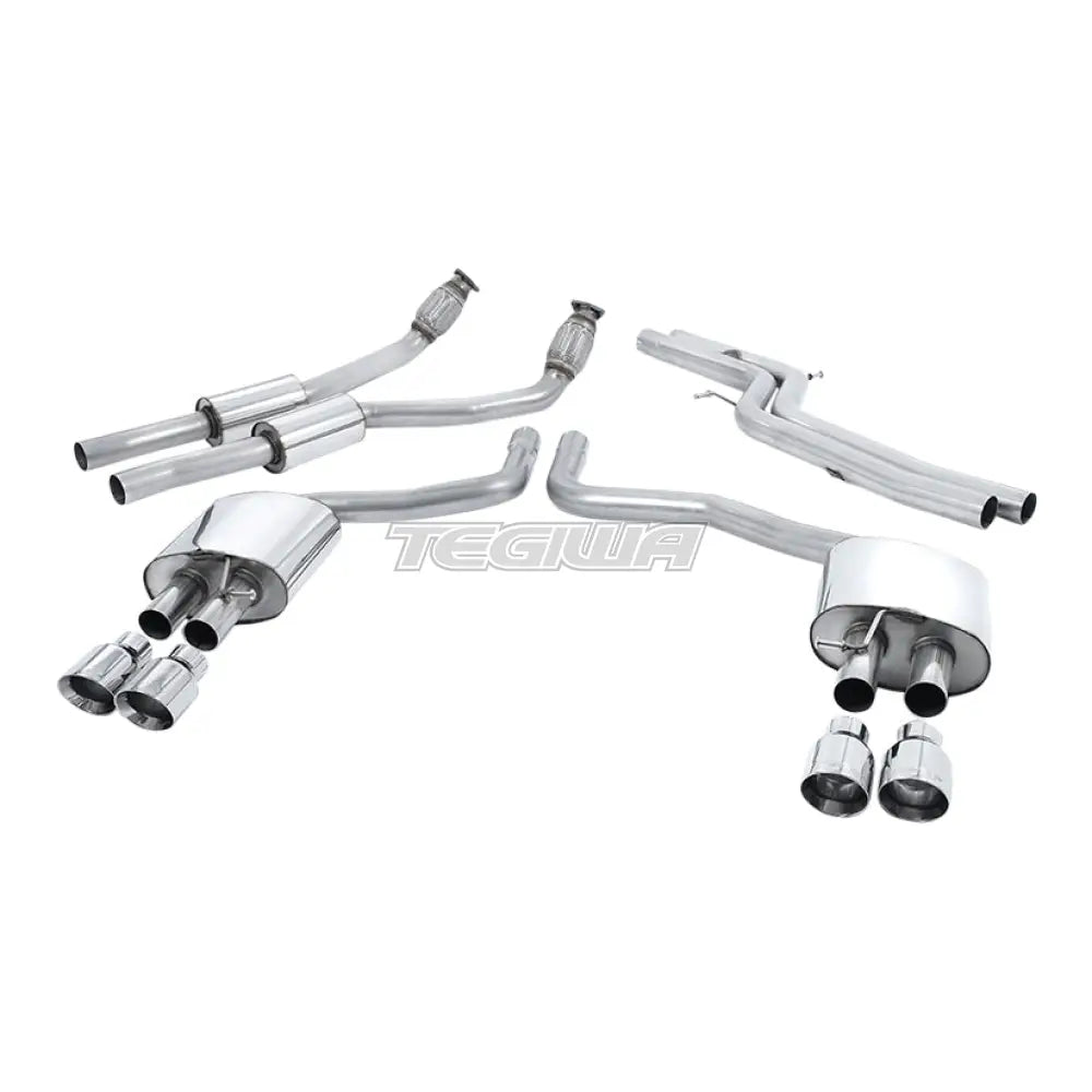 Milltek Audi S6 4.0 TFSI C7 quattro 2012-2018 Cat-back Exhaust