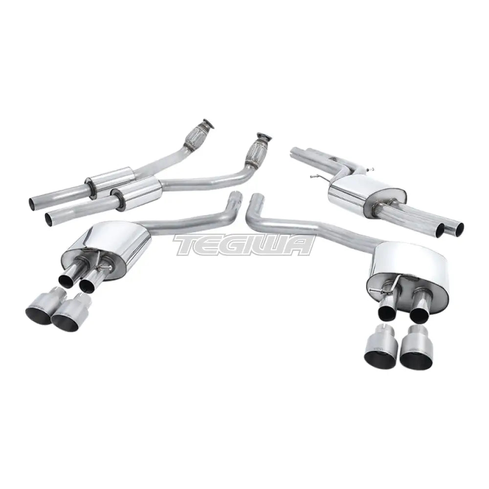 Milltek Audi S6 4.0 TFSI C7 quattro 2012-2018 Cat-back Exhaust