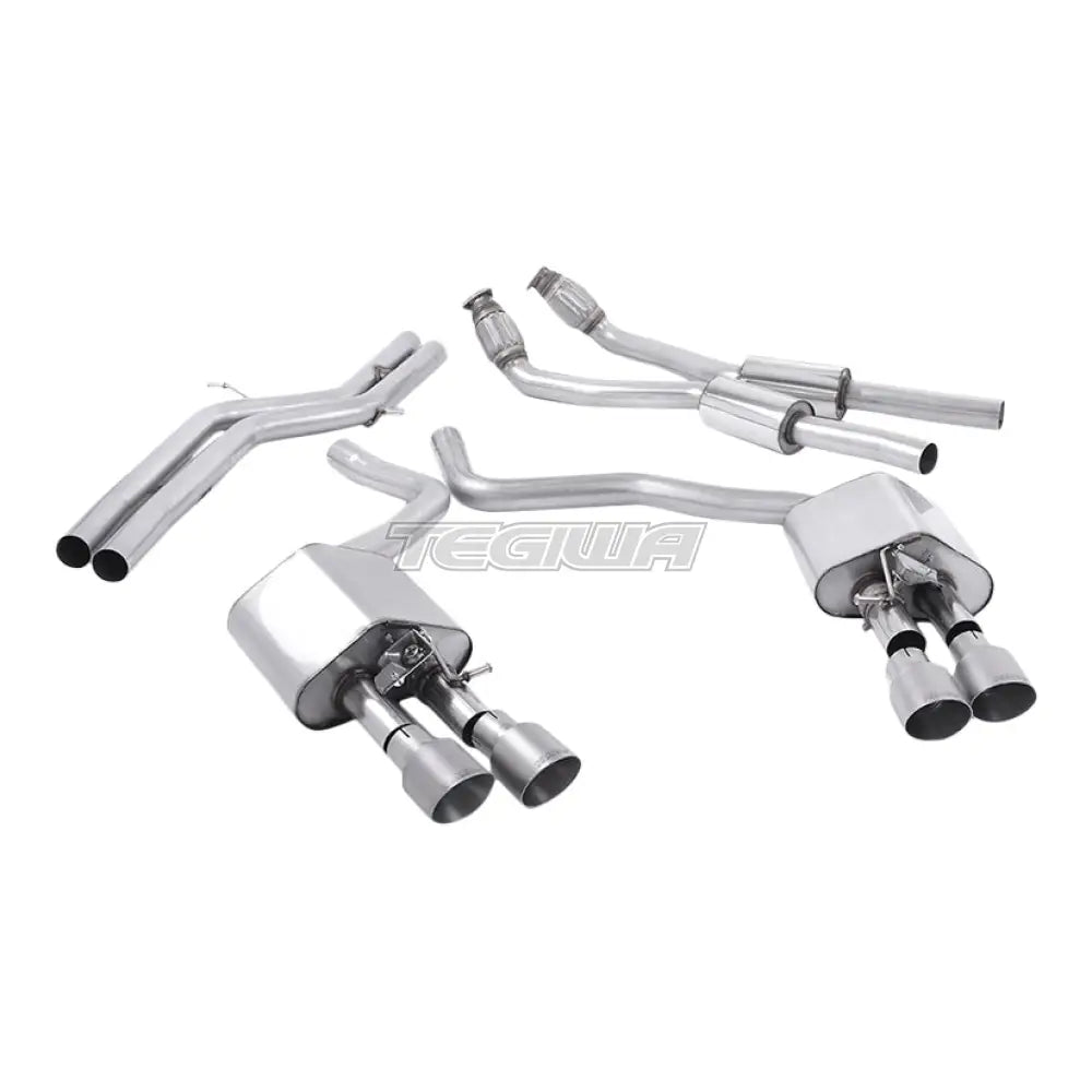 Milltek Audi S6 4.0 TFSI C7 quattro 2012-2018 Cat-back Exhaust