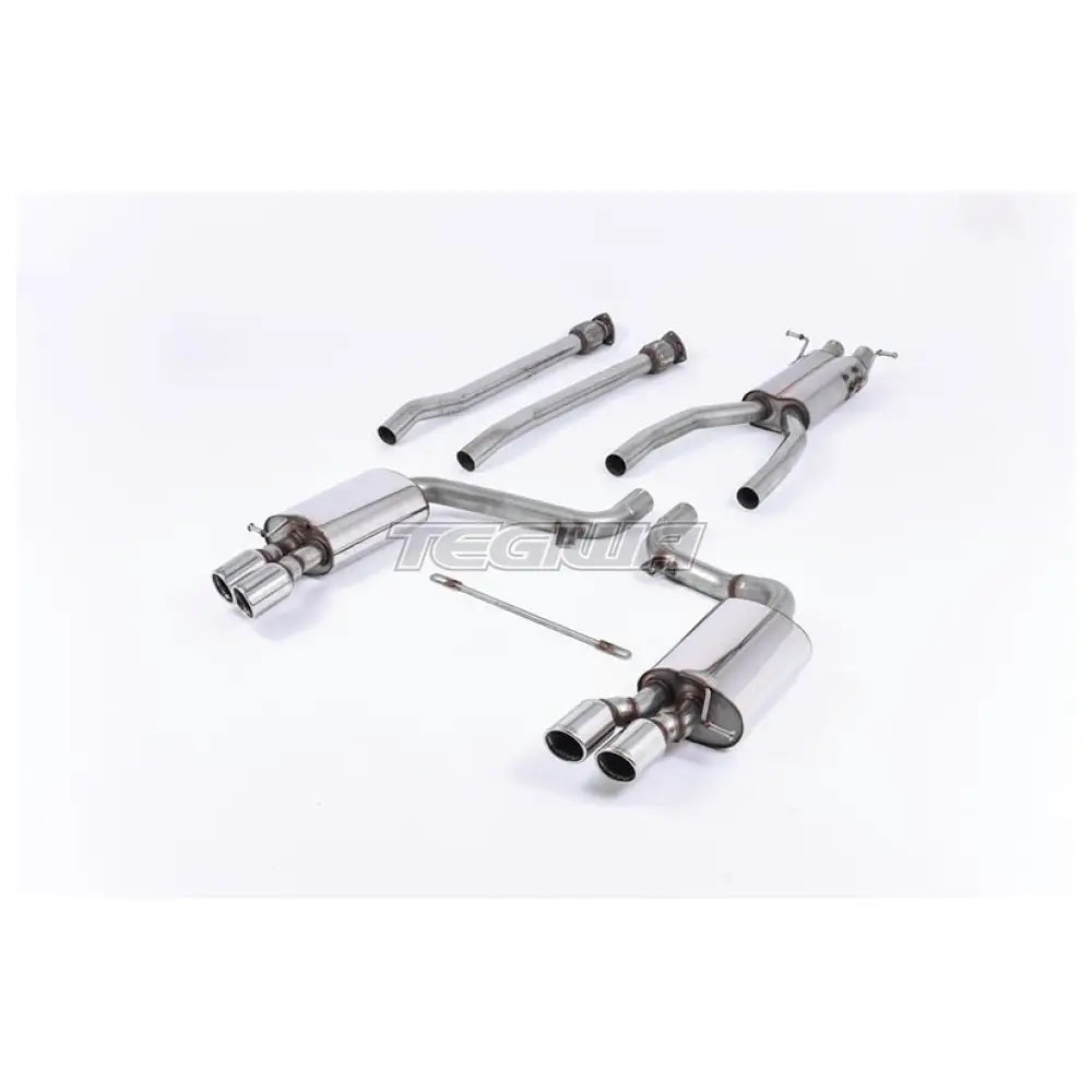 Milltek Audi S6 5.2 V10 C6 FSI quattro 2006-2012 Cat-back Exhaust - Road+