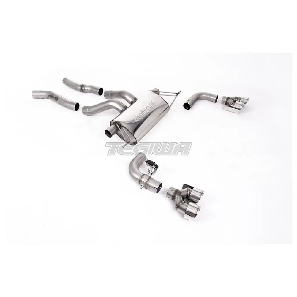 Milltek BMW 2 Series M240i Coupe (G42 XDrive OPF/GPF Models Only) 2022-2023 Particulate Filter-back Exhaust - Polished Tips