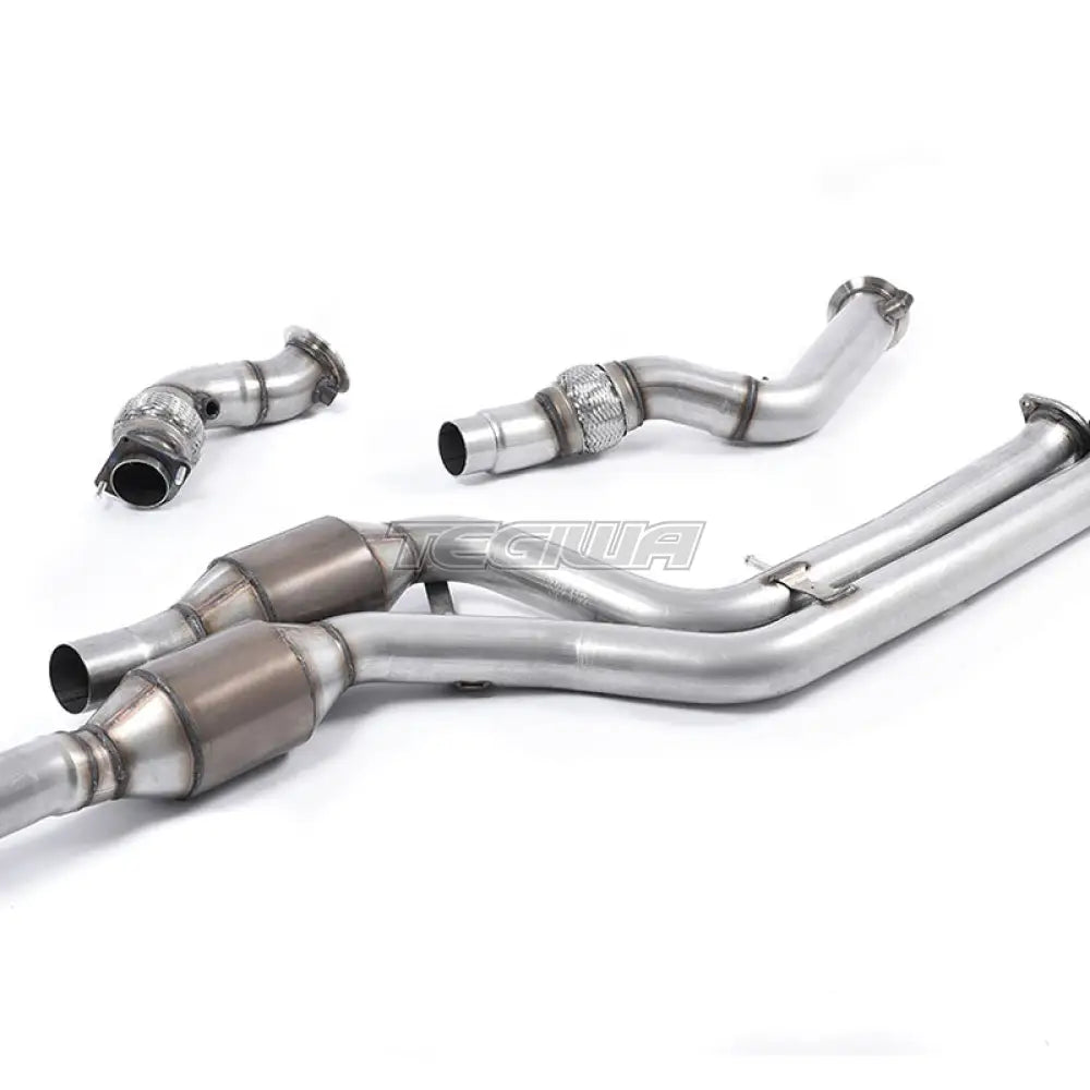 Milltek BMW 3 Series F80 M3 & M3 Competition Saloon (Non OPF/GPF Models Only) 2014-2018 Large Bore Downpipes and Hi-Flow Sports Cats Exhaust