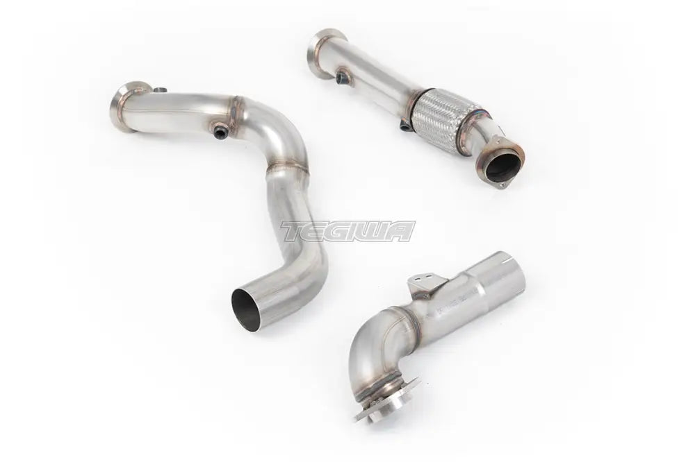 Milltek BMW 3 Series G80 M3 & M3 Competition S58 3.0 Turbo (Non-OPF/GPF Cars Only) 2021-2024 Large-bore Downpipe and De-cat Exhaust