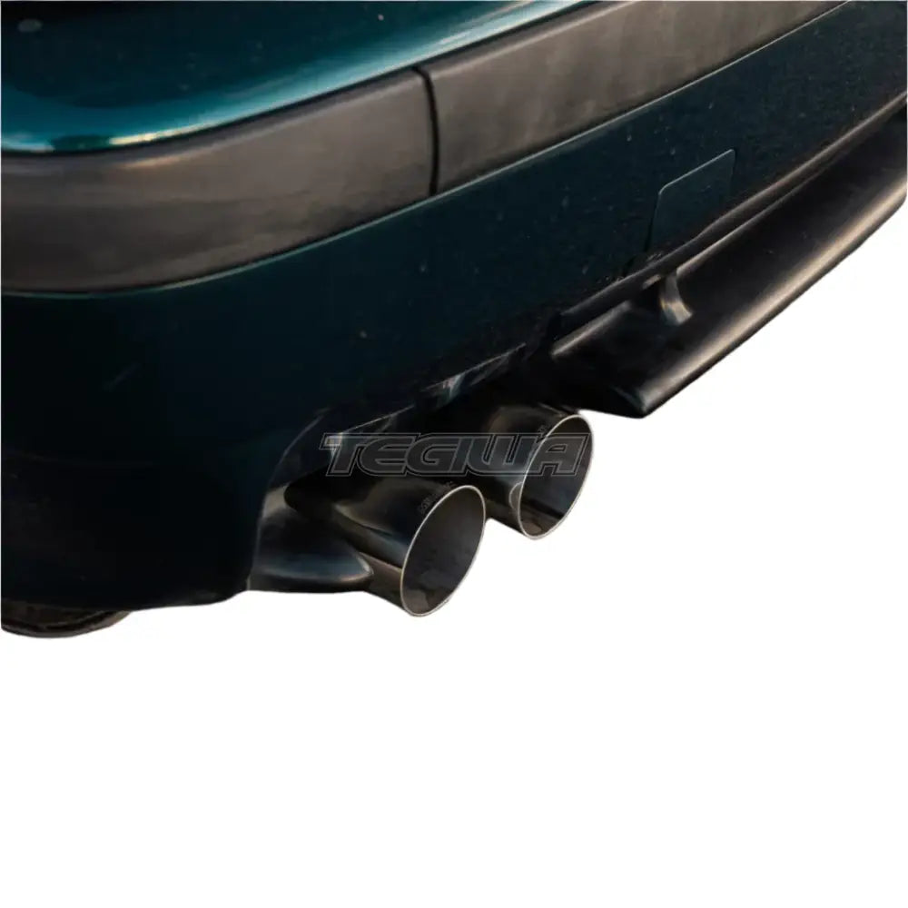 Milltek Cat Back System OEM + Single Wall Polished 70mm Tips BMW E36 325i 328i 90-00 Exhaust Systems