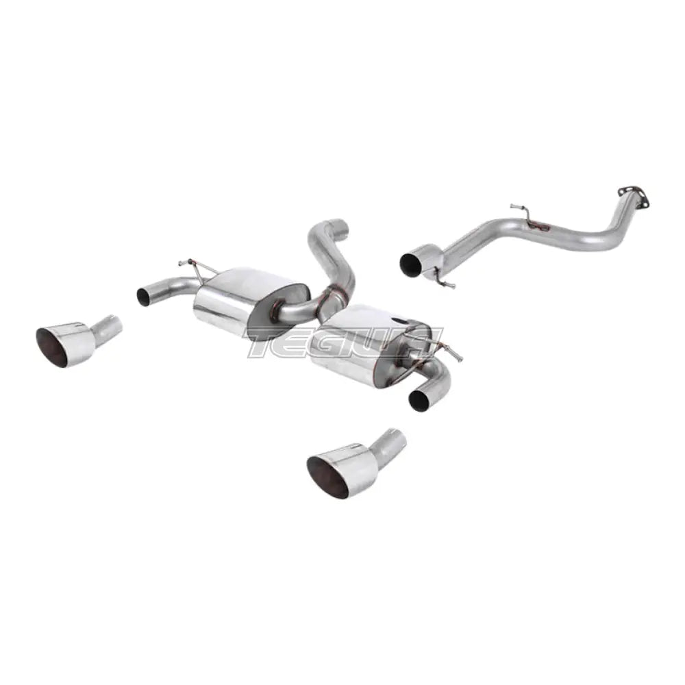 Milltek Ford Focus MK2 RS 2.5T 305PS 2009-2010 Cat-back Exhaust