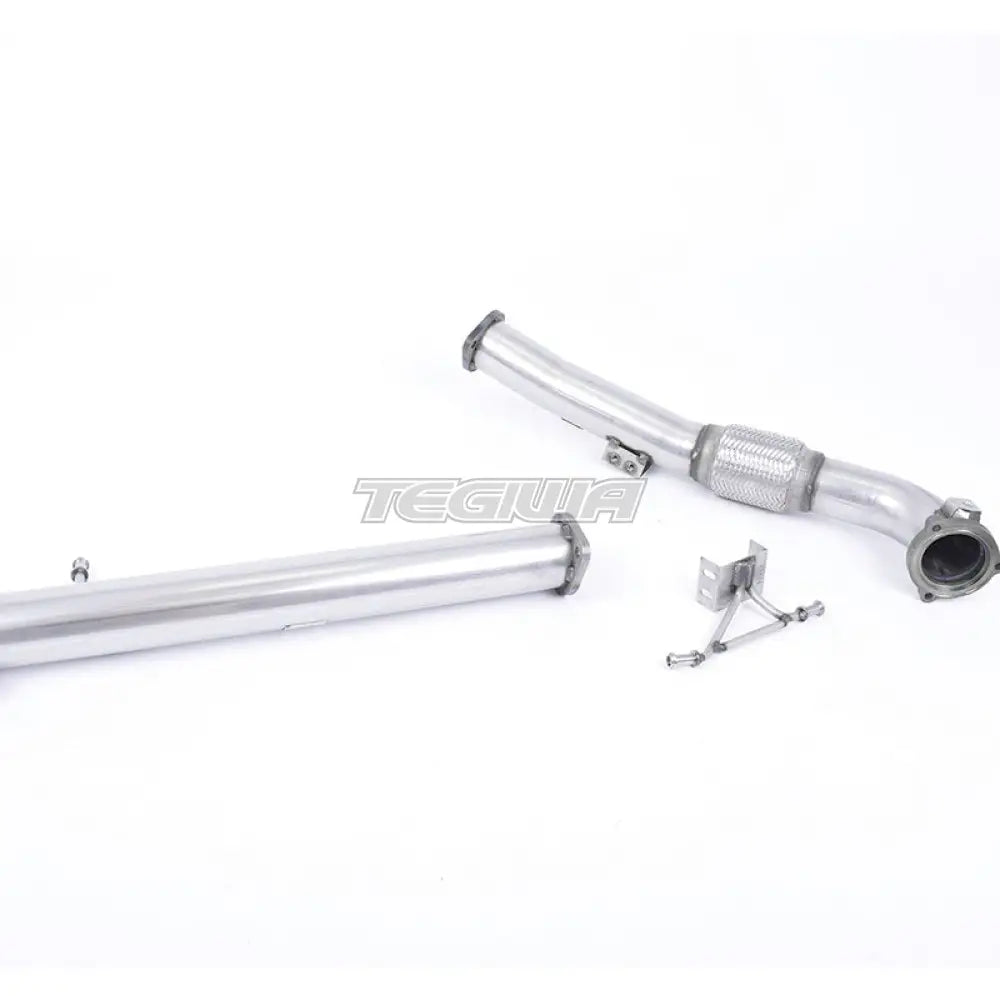 Milltek Ford Focus MK2 RS 2.5T 305PS 2009-2010 Large-bore Downpipe and De-cat Exhaust