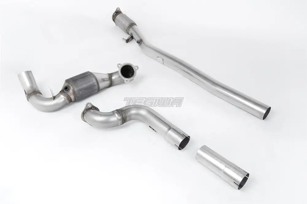 Milltek Mercedes A-Class A35 AMG 2.0 Turbo (Saloon/Sedan Only - OPF/GPF Models) 2019-2023 Large Bore Downpipe and Hi-Flow Sports Cat Exhaust - SSXMZ151