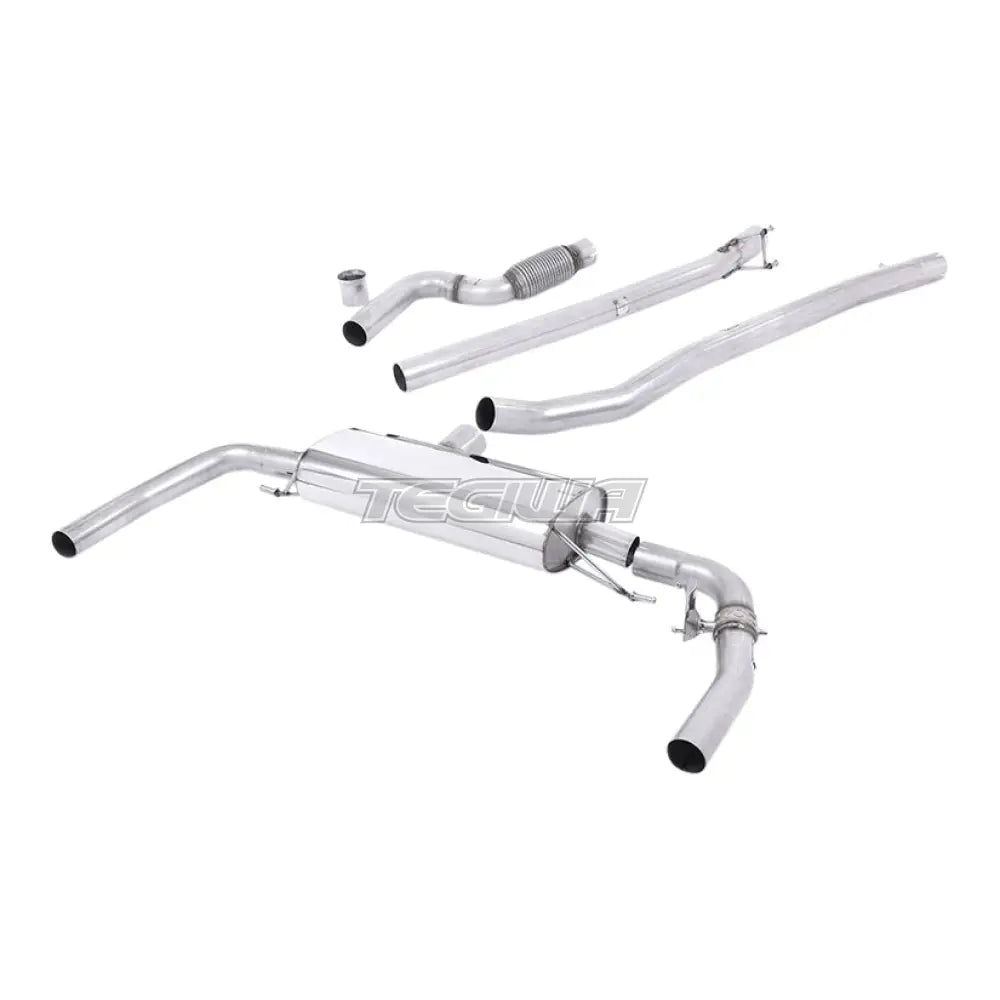 Milltek Mercedes CLA-Class CLA45 AMG 2.0 Turbo 2013-2018 Cat-back Exhaust - Non-Resonated Valved