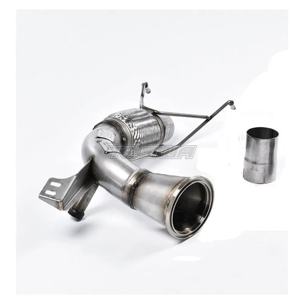 Milltek New Mini Mk3 (F56) Mini Cooper S 2.0 Turbo (Rest of World) 2014-2023 Large-bore Downpipe and De-cat Exhaust - Fits Milltek System