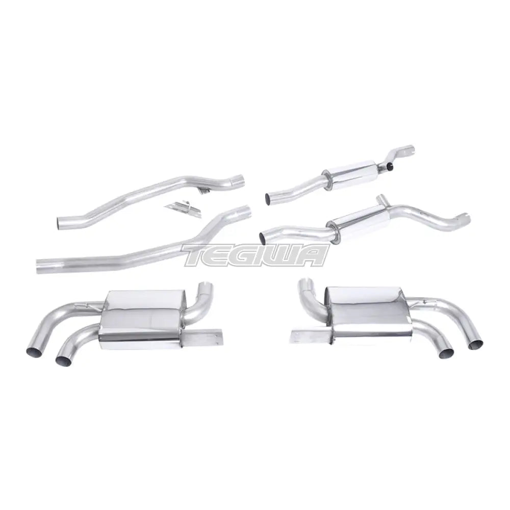 Milltek Porsche Cayenne 958 Turbo 4.8 V8 (Pre-Facelift) 2010-2014 Cat-back Exhaust