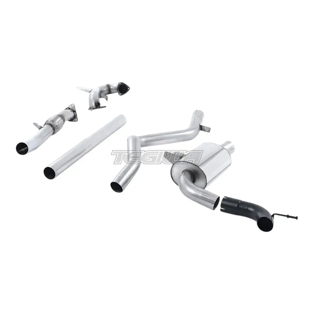 Milltek Renault Megane Renaultsport 250 and 265 (including Cup) 2010-2017 Turbo-back excluding Hi-Flow Sports Cat Exhaust - Non-Resonated