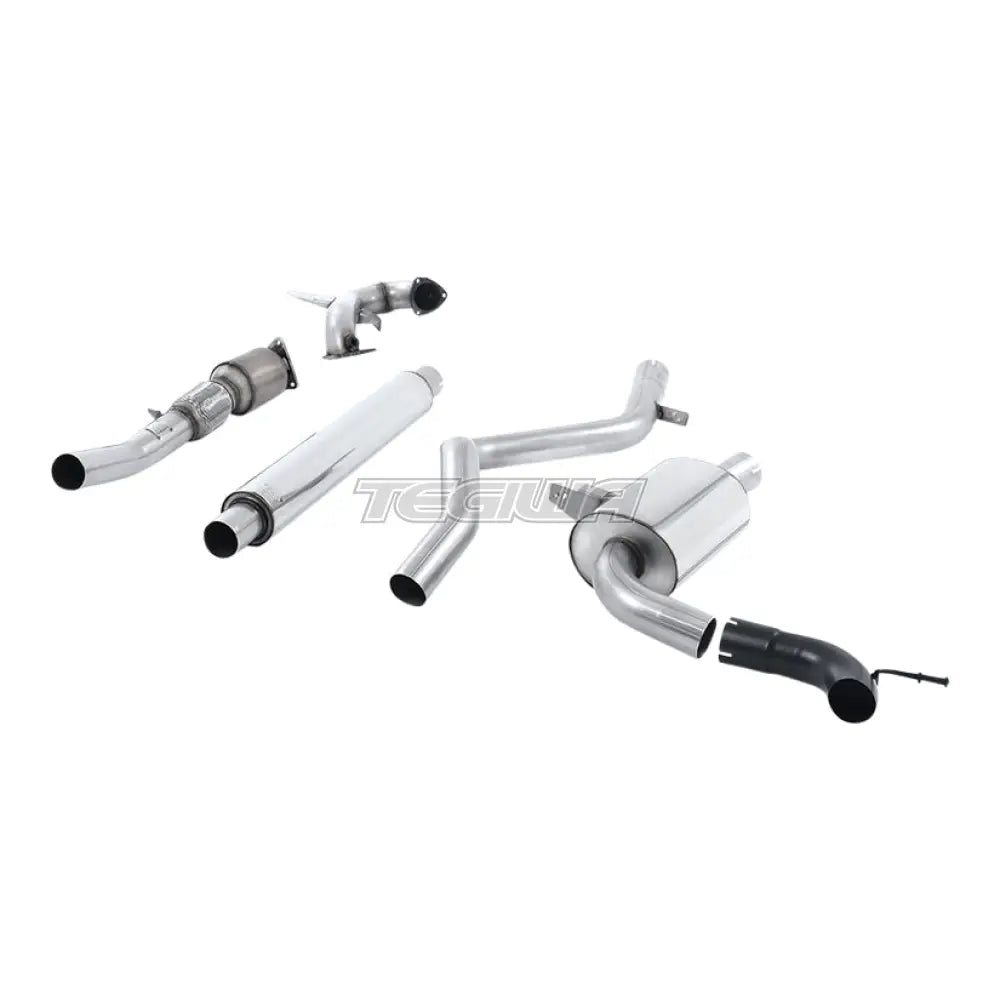 Milltek Renault Megane Renaultsport 250 and 265 (including Cup) 2010-2017 Turbo-back including Hi-Flow Sports Cat Exhaust - Resonated