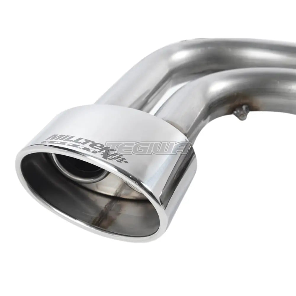 Milltek Seat Leon Cupra 2.0T FSI 240PS 2006-2011 Cat-back Exhaust - Non-Resonated - SSXSE119