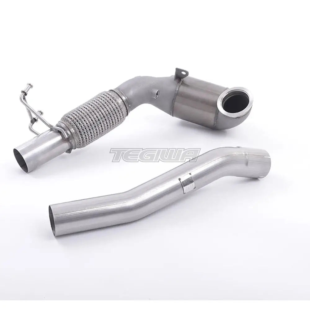 Milltek Seat Leon Cupra 280 & 290 2.0 TSI (Non OPF/GPF Models) 2014-2017 Large Bore Downpipe and Hi-Flow Sports Cat Exhaust - Fits Milltek System - SSXVW261