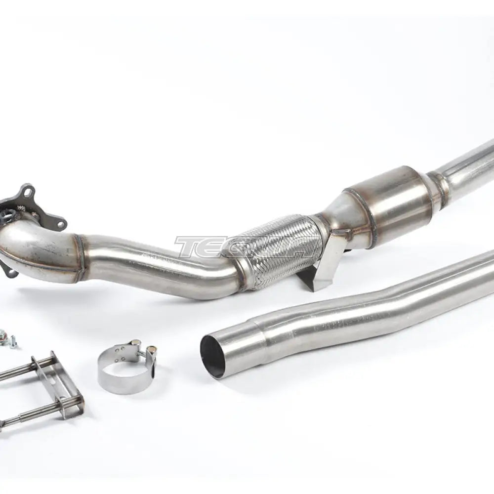 Milltek Seat Leon Cupra R 2.0 TSI 265PS 2010-2012 Large Bore Downpipe and Hi-Flow Sports Cat Exhaust