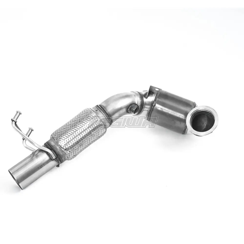 Milltek Seat Leon ST Cupra 300 (4x4) Estate / Station Wagon / Combi (Non-OPF/GPF) 2017-2018 Large Bore Downpipe and Hi-Flow Sports Cat Exhaust - Fits Milltek System - SSXSE203