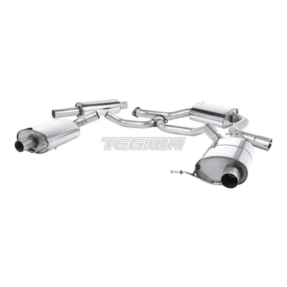 Milltek Skoda Octavia vRS 2.0 TSI 220PS & 230PS Hatch & Estate (manual and DSG-auto) 2013-2018 Cat-back Exhaust