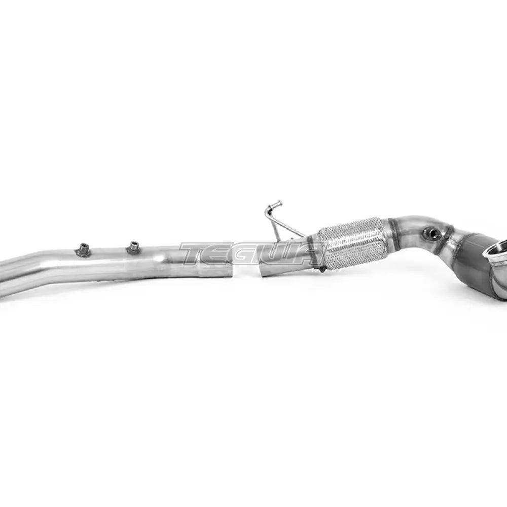 Milltek Skoda Octavia vRS 2.0 TSI 245PS (MQB EVO Mk4) Hatch & Estate (OPF/GPF Models Only) 2020-2023 Large Bore Downpipe and Hi-Flow Sports Cat Exhaust